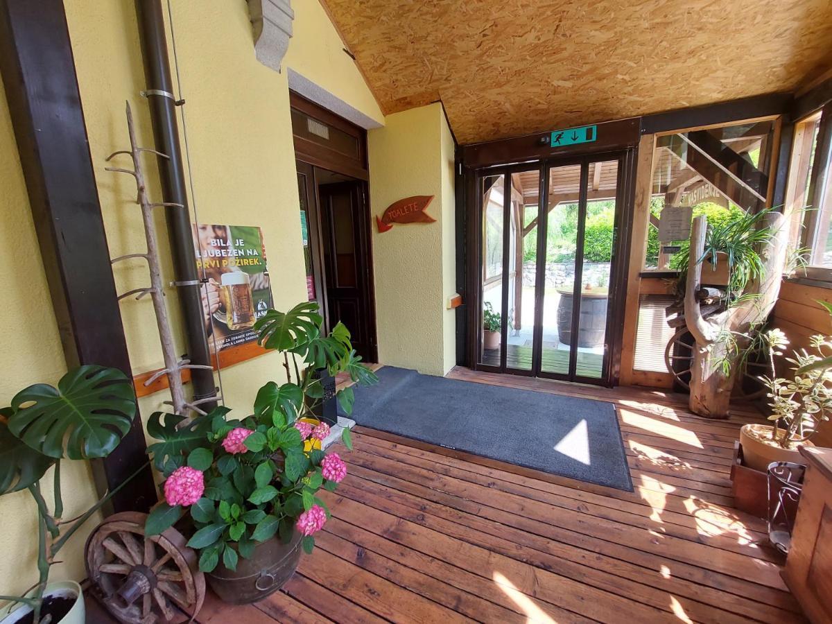 Gostisce Andrejc Hotel Soca Exterior photo